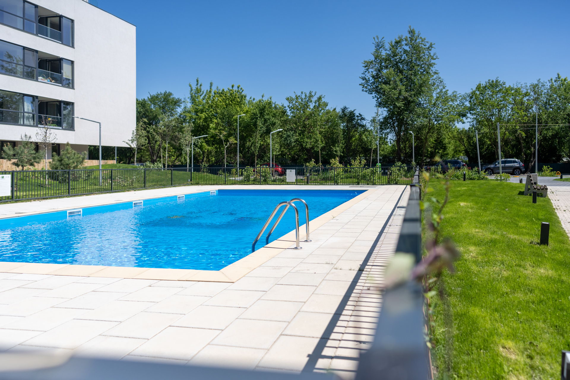 75% spatii libere si verzi complex rezidential Atra Spatii libere si verzi la Atria