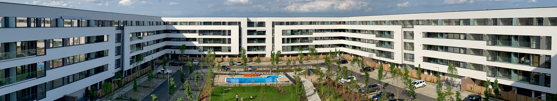 Complexul rezidențial Atria - imagine de ansamblu